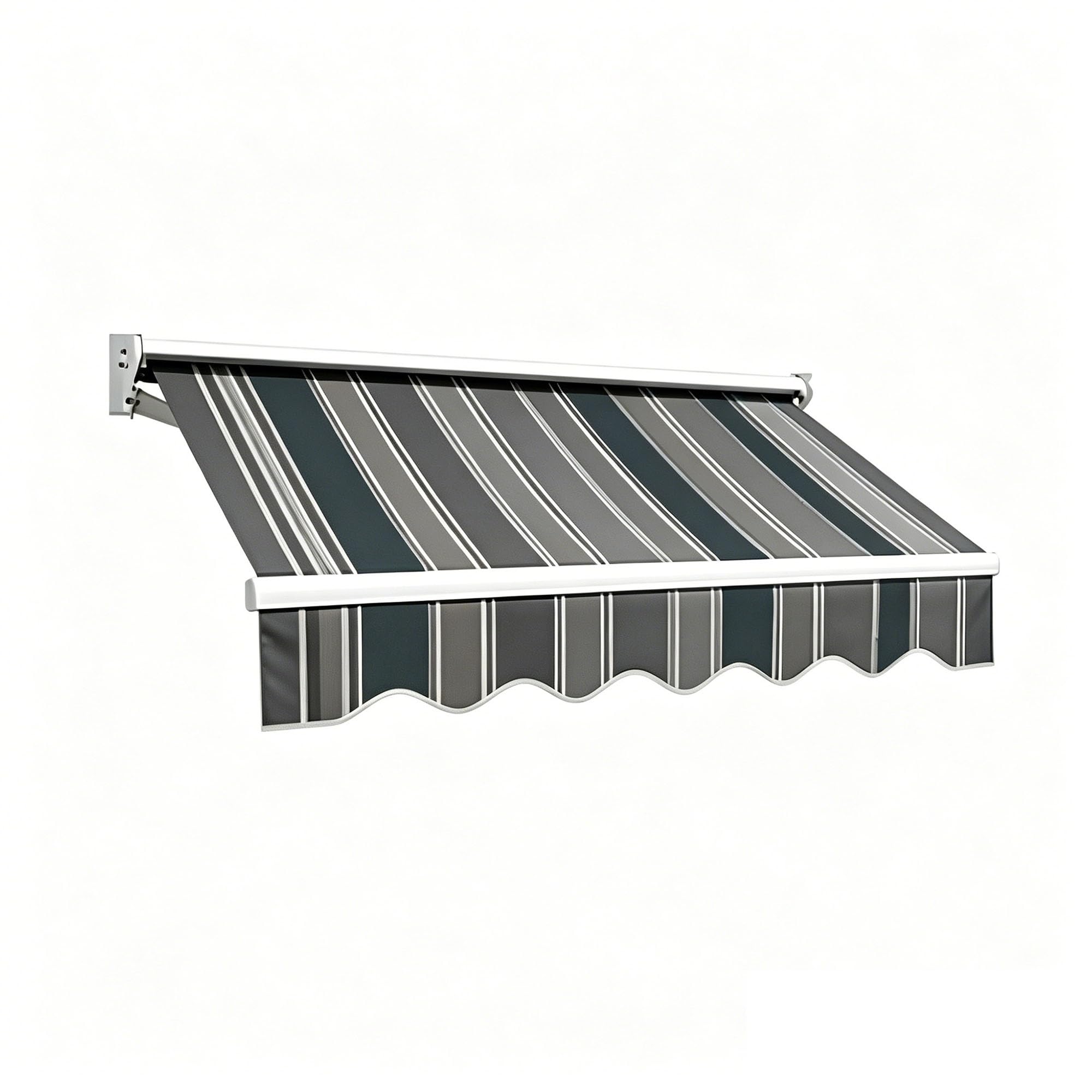 Toile de remplacement pour auvent rétractable 6x1.5m avec revêtement étanche durable