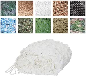 Camouflage Net Wit 2x3 2x4 3x3 2x6 3x4 3x5 2x8 4x4 3x6 4x5 4x6 5x5 5x6