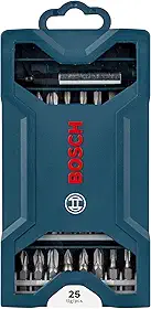 Bosch Kit de pontas para parafusar Mini X-Line com 25 peças