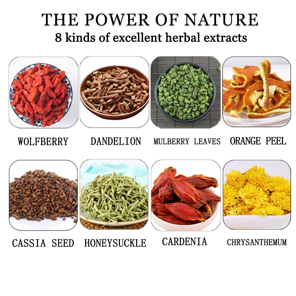 Ben Huatuo – Goji Berry Chrysanthemum Tea herbal-teas with dandelion root tea, Tangerine Peel & Honeysuckle – Supports Liver Health, Detox & Digestion – Vegan, Sugar-Free, Caffeine-Free – Pack of 30