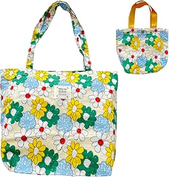 Amazon | [TattiOut] トートバッグ レディース 肩掛け 柄 可愛い A4 綿 