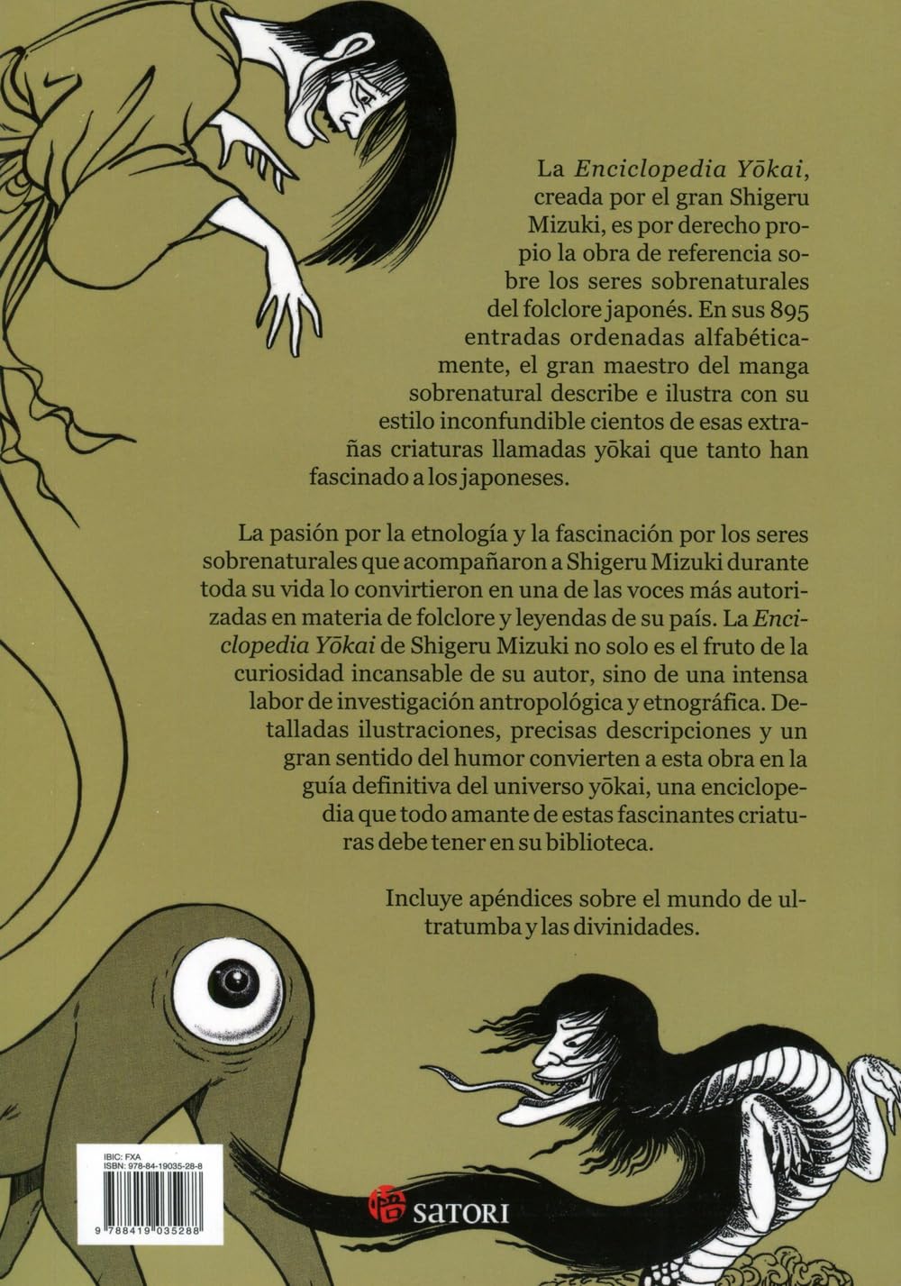 ENCICLOPEDIA YOKAI 2 (SATORI ILUSTRADOS)