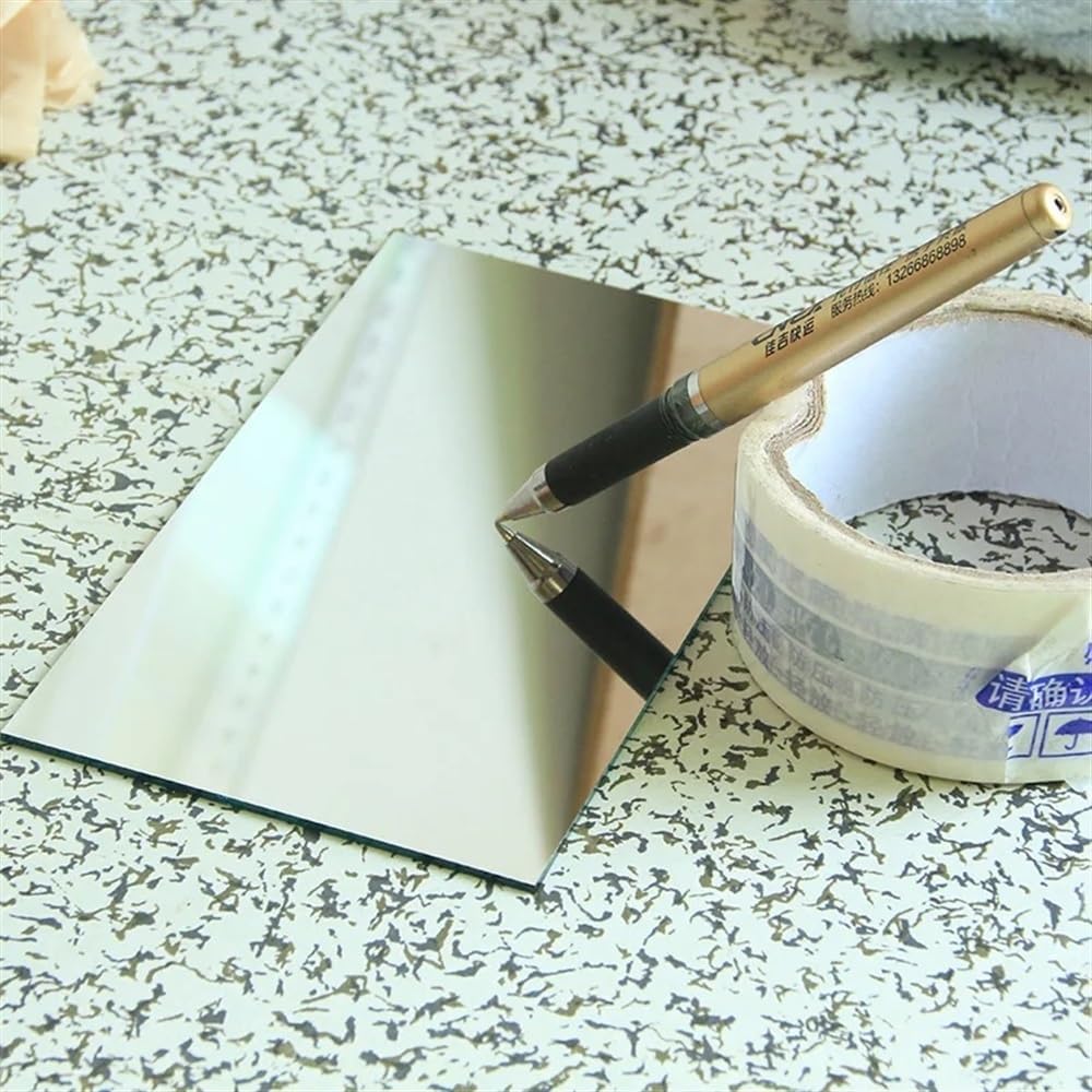 Prisms & Kaleidoscopes 1pcs Optical Front Surface View Reflector Projector Mirror Projector Accessories High Reflectivity Mirrors Science Classroom Optics Kits (Size : 160x115x2mm)