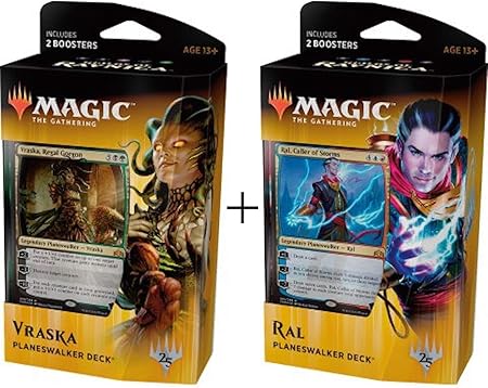 Amazon Co Jp Mtg ギルド オブ ラヴニカ プレインズウォーカーデッキ マジック ザ ギャザリング 2個セット おもちゃ