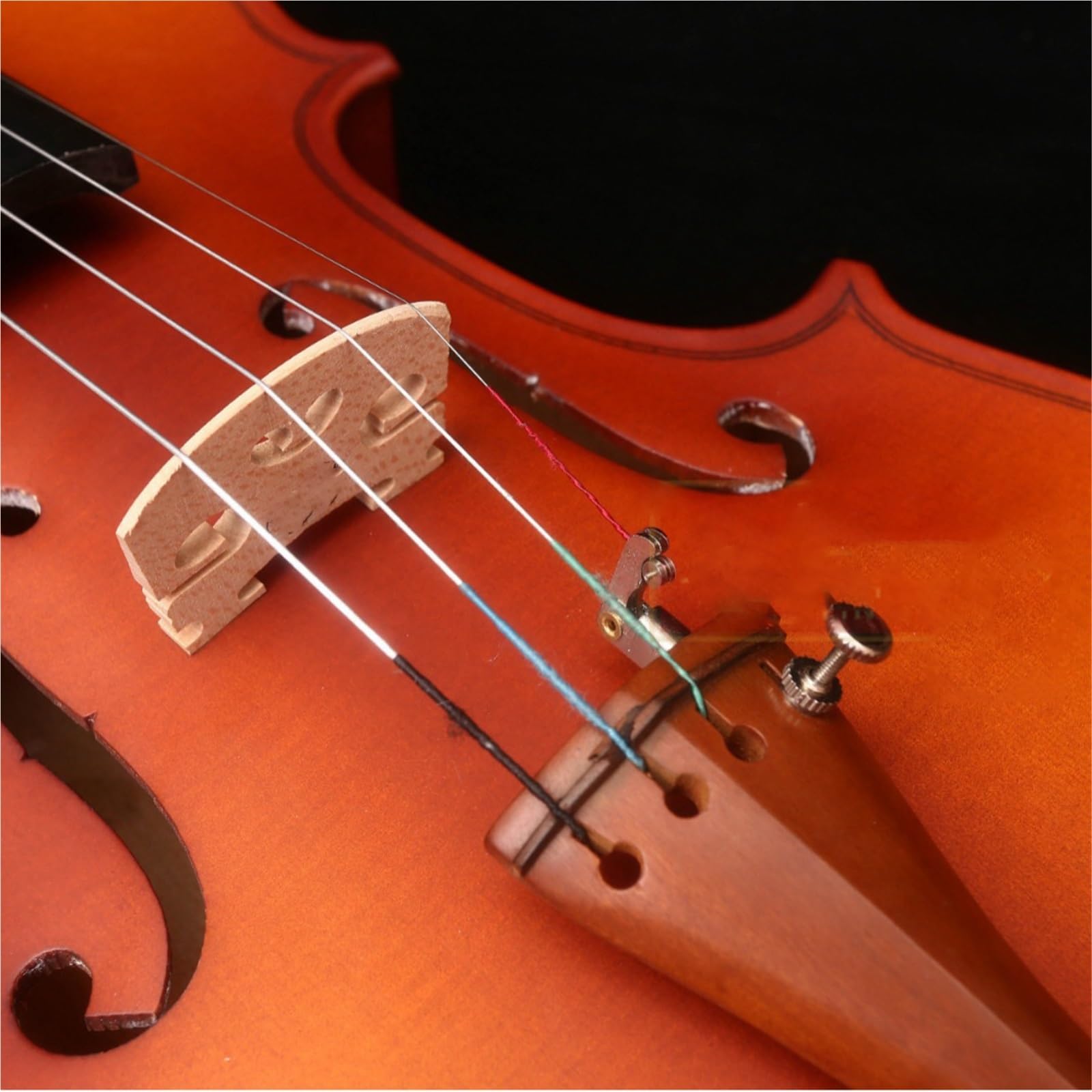 Kit Di Violino Professionale Violino Fatto A Mano Con Motivi Per Principianti E Adulti Per Esercitarsi Nel Violino Per Gli Esami(Vintage,3/4)