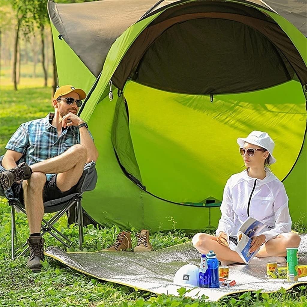 Koc Piknikowy Mata Piknikowa Przenośny koc piknikowy na zewnątrz, folie aluminiowe dolne koce Mata plażowa na kemping Park Turystyka piesza Koc Plażowy Do Parku(B,59.1inx70.9in)