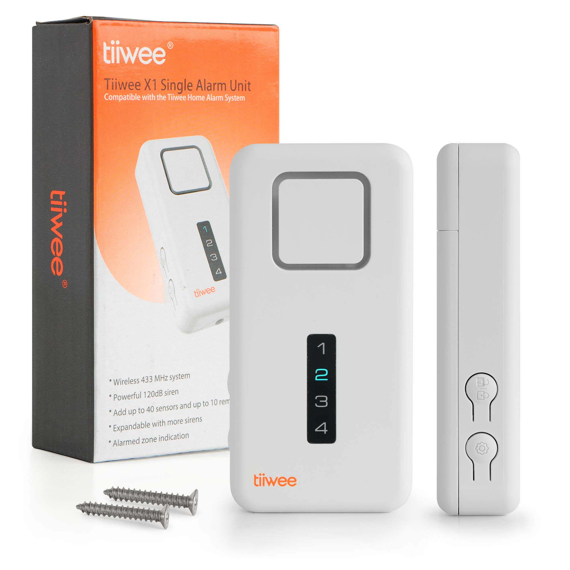 tiiwee A3 Outdoor Siren for tiiwee Alarm System - Wireless - Home Security - Wat