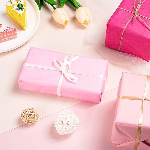 Miniatura 7 de Waline - Papel de seda rosa surtido de regalo, 120 hojas, 15 x 20 pulgadas, 3 colores para envoltura de regalos, cumpleaños, Pascua, boda, vacaciones