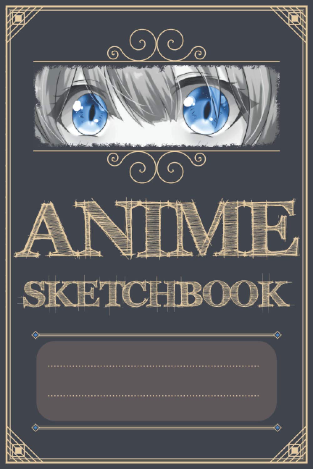 Anime Sketchbook: Drawing Anime Manga Japanese Art, 120 blank Pages for Drawing, Sketching, Doodling, Taking Notes or as Diary