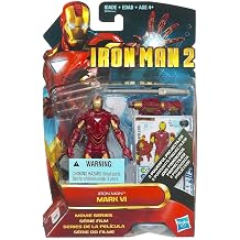 Hasbro Iron Man 2 Movie Mark VI Iron Man Action Figure
