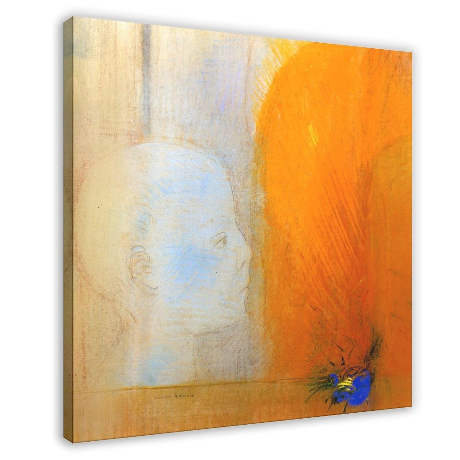 WCYB The Child by Odilon Redon Posters Prints Canvas Deco Paintings Wall Art Frame 24" L X 24" W