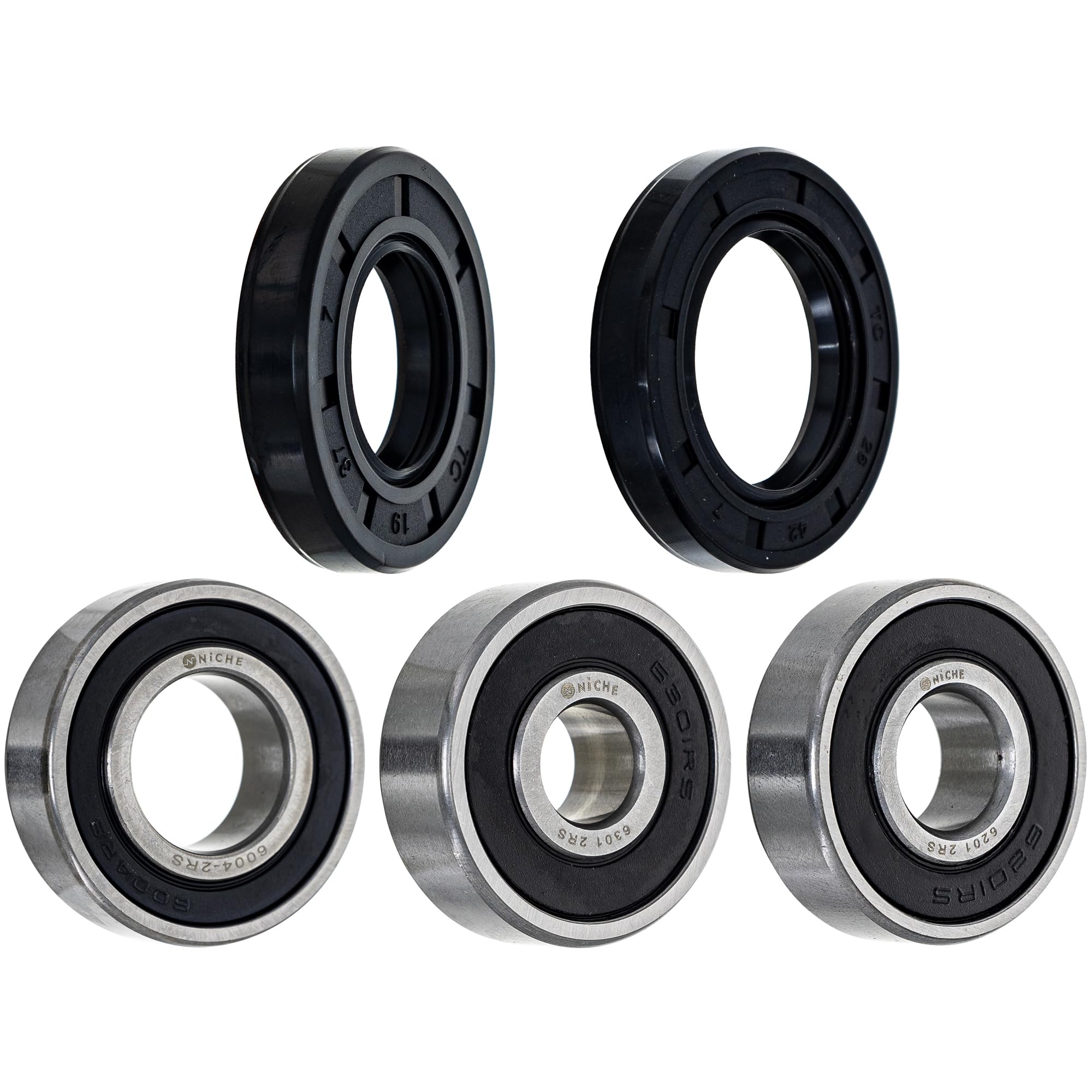 ＊しず＊　0618 Amazon.com: NICHE Wheel Bearing Seal Kit for Kawasaki Z125 Pro
