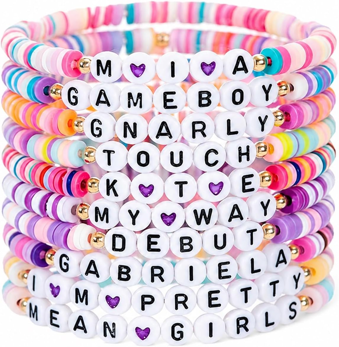 for 10Pcs K-pop Merch Friendship Bracelets Set for Women Fans