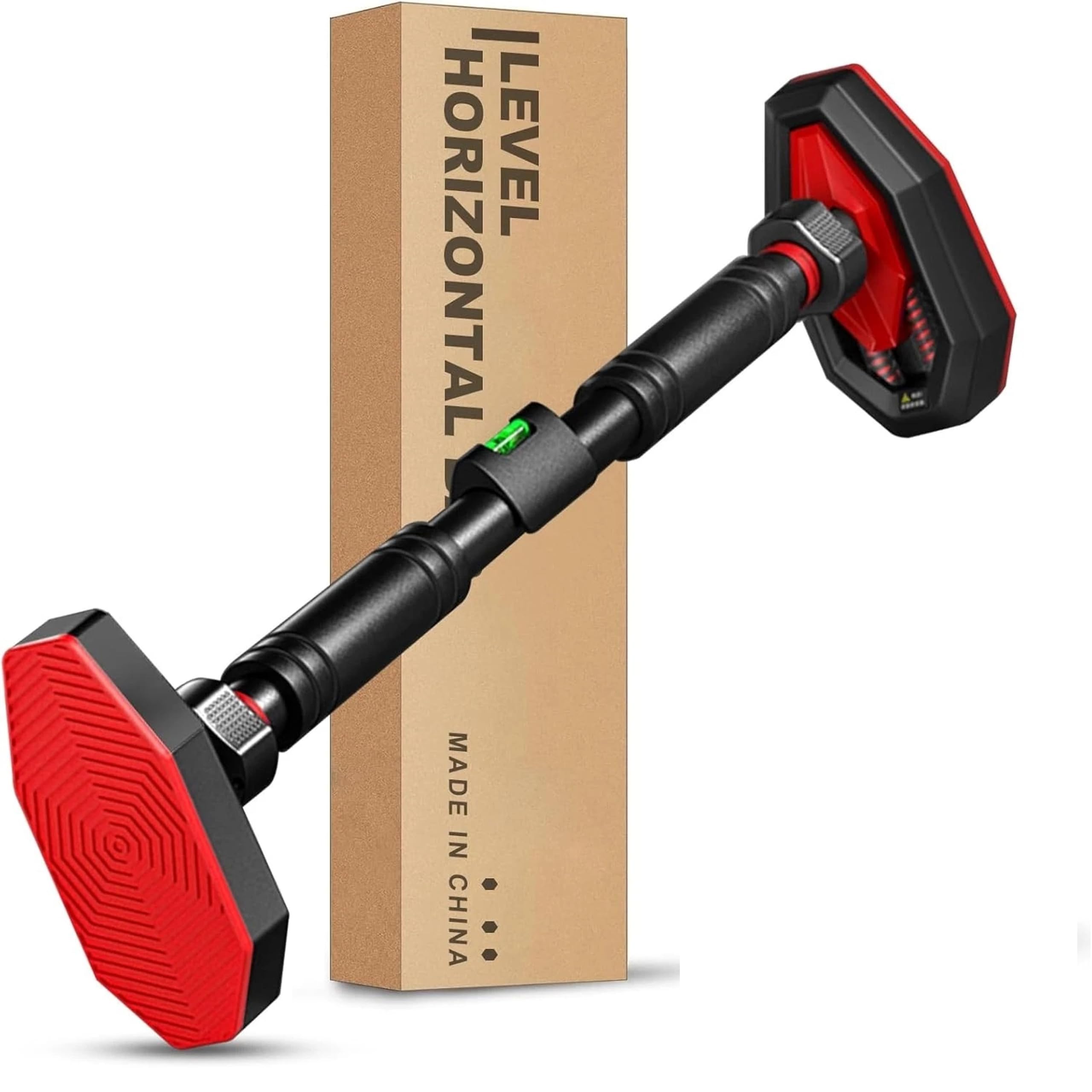 Adjustable Door Frame Pull Up Bar for Home Gym (76–100 cm) | No-Screw Installation | Speed Lock System | Built-in Level Indicator | Spring Stabilizers | Heavy Duty Chin-Up Bar for Upper Body Workout-image-48
