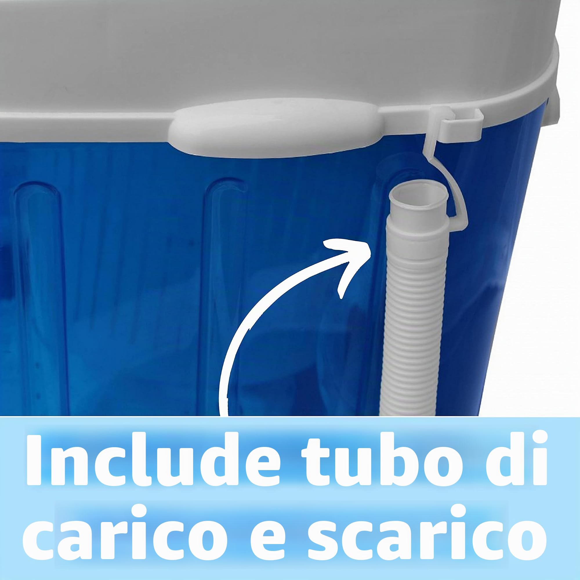 Mini lavatrice con centrifuga | automatica fino a 3 kg | da viaggio | campeggio | Top Loader | (1 camera)