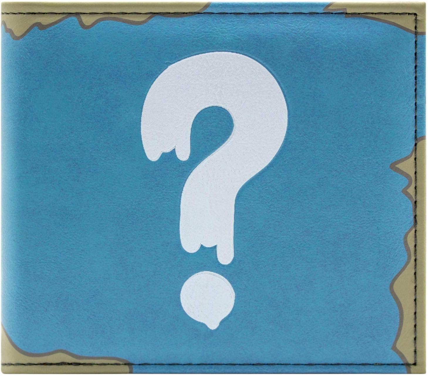 Gravity Falls Mystery Shack Question Wallet Bi-Fold ID & Card Holder, Blue