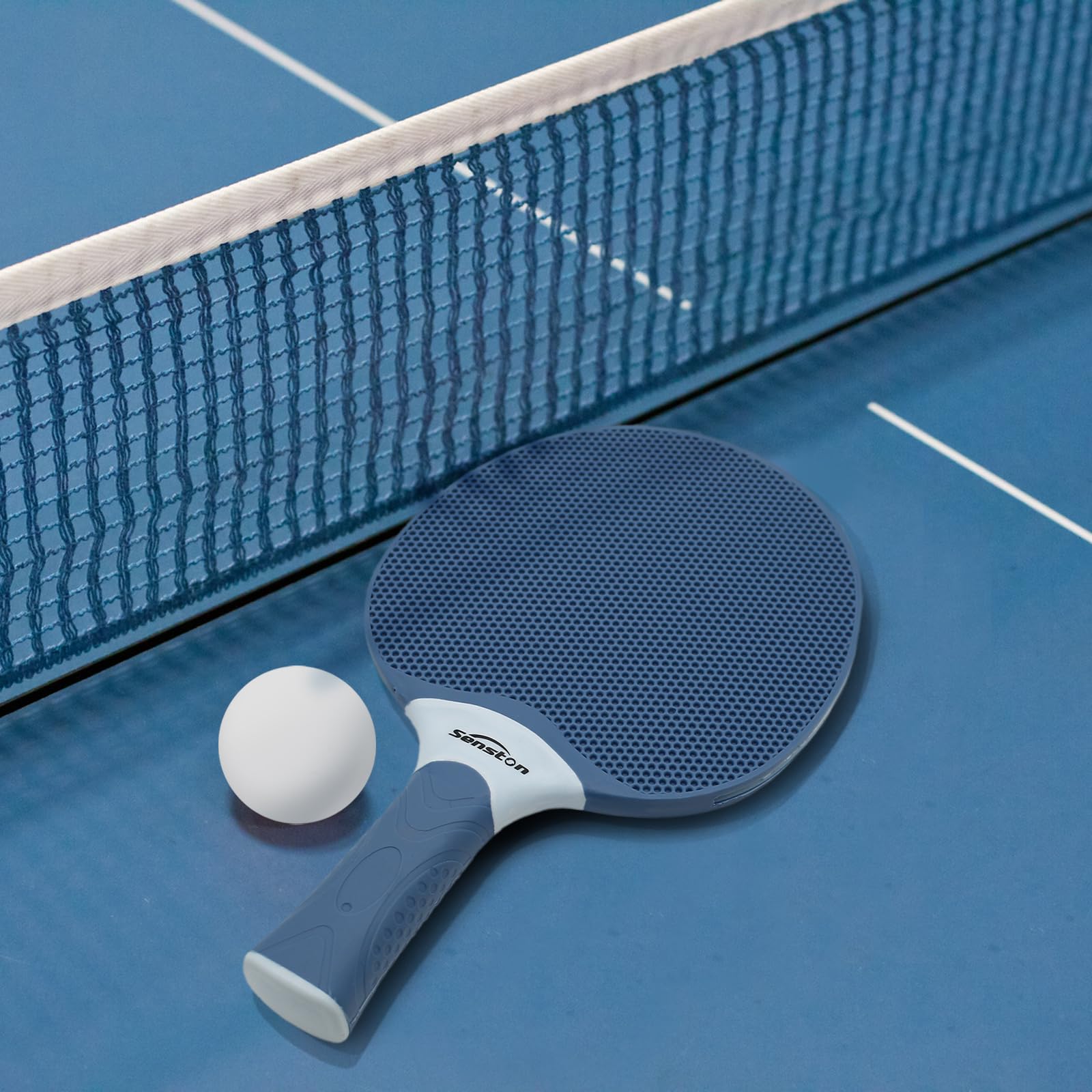 Senston Palas Ping Pong- Equipamiento Esencial para Amantes del Deporte, Raquetas Ping Pong con 3 Pelotas — view 5