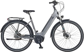 Prophete Geniesser 3.0 City E-Bike 28 Zoll - 360Wh - Integrierter Akku - Mittelmotor AEG - 7-Gang Nabenschaltung - HDY. Scheibenbremse - Rahmenhöhe 48 cm