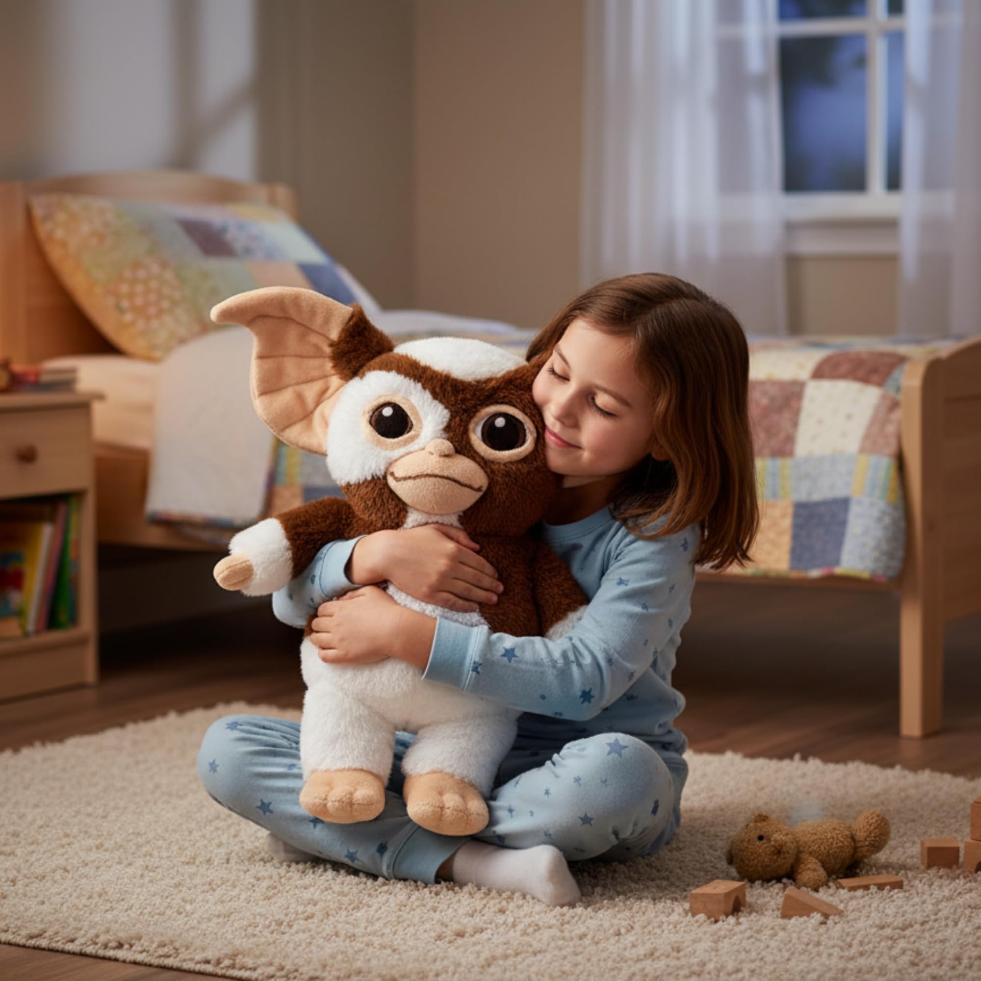 PLAY BY PLAY Gremlins Gizmo Pluszowa zabawka 60 cm XXL – miękka przytulanka z pluszu – kultowa maskotka dla fanów, dzieci i kolekcjonerów