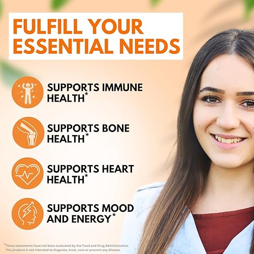 Miniatura 5 de Complejo de vitamina D3 K2  Fácil de tragar  Vitamina D (D3) 5000 UI (125 mcg) y K2 (MK-7) 90 mcg  Sin OMG  Sin gluten  Fabricado en Estados Unidos