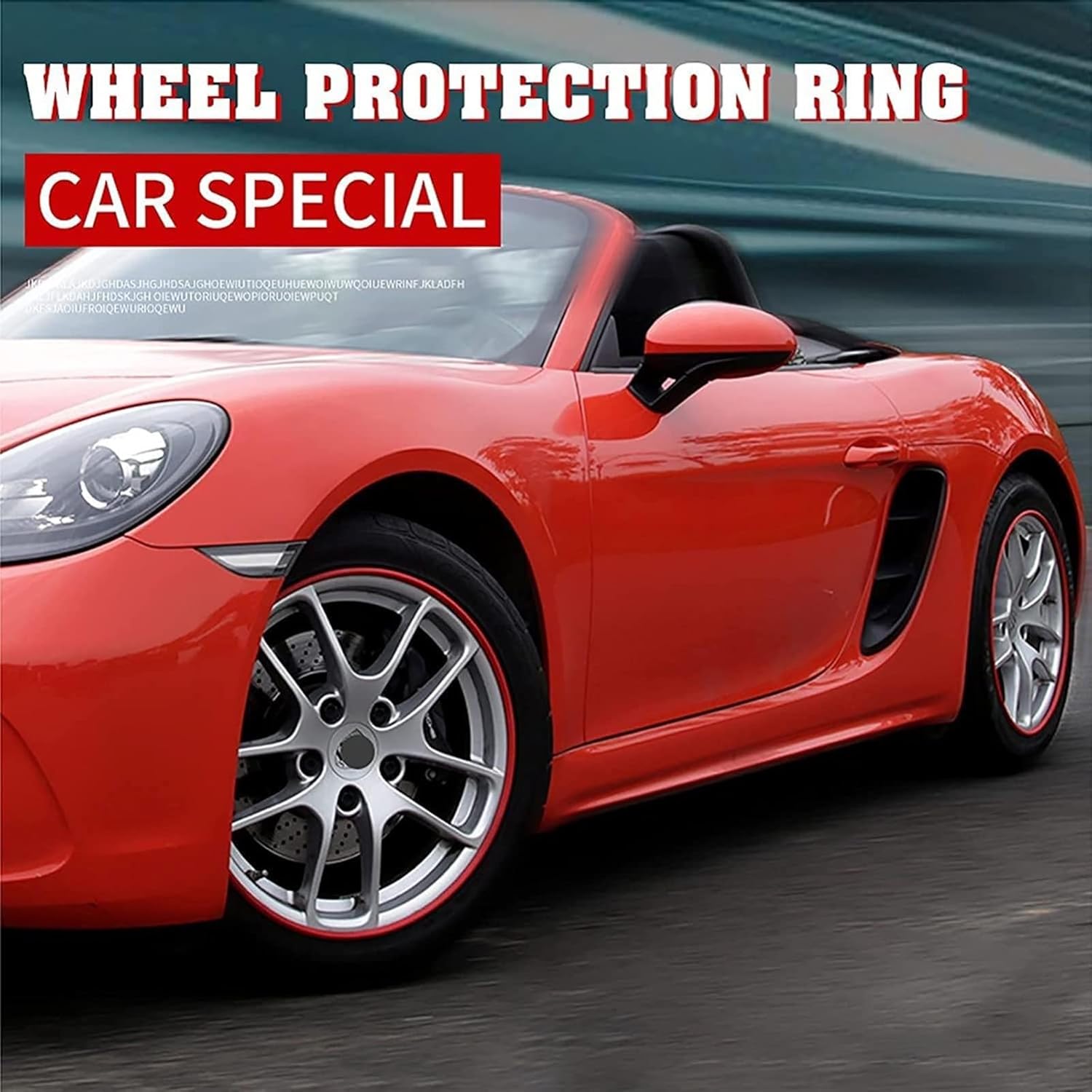 ホイールリムガード リムガード ホイール リムガード プロテクター 自動車ホイール装飾ストリップ、保護機能、カーアクセサリー装飾、道