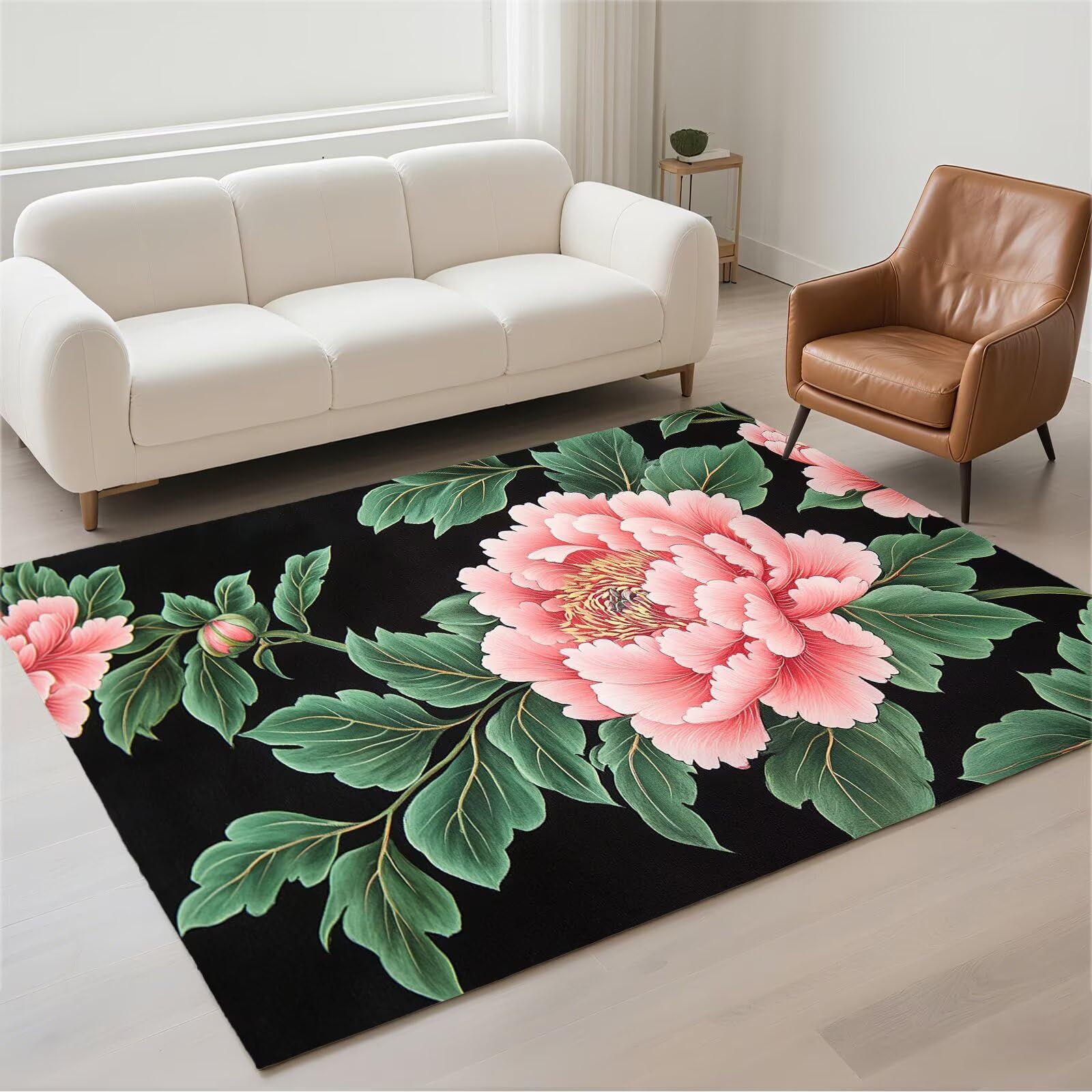 Tapis de chambre adulte 60x90 style oriental chic et chaleureux