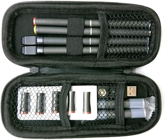 Amazon Co Jp Hendy Ploom Tech Plus プルームテック プラス ケース レザー マウスピース のまま 複数収納 ロングタイプ で 大容量 持ち運びに便利な 収納ケース 電子タバコ Vape ベイプ にも使用可 Jm 075 ドラッグストア