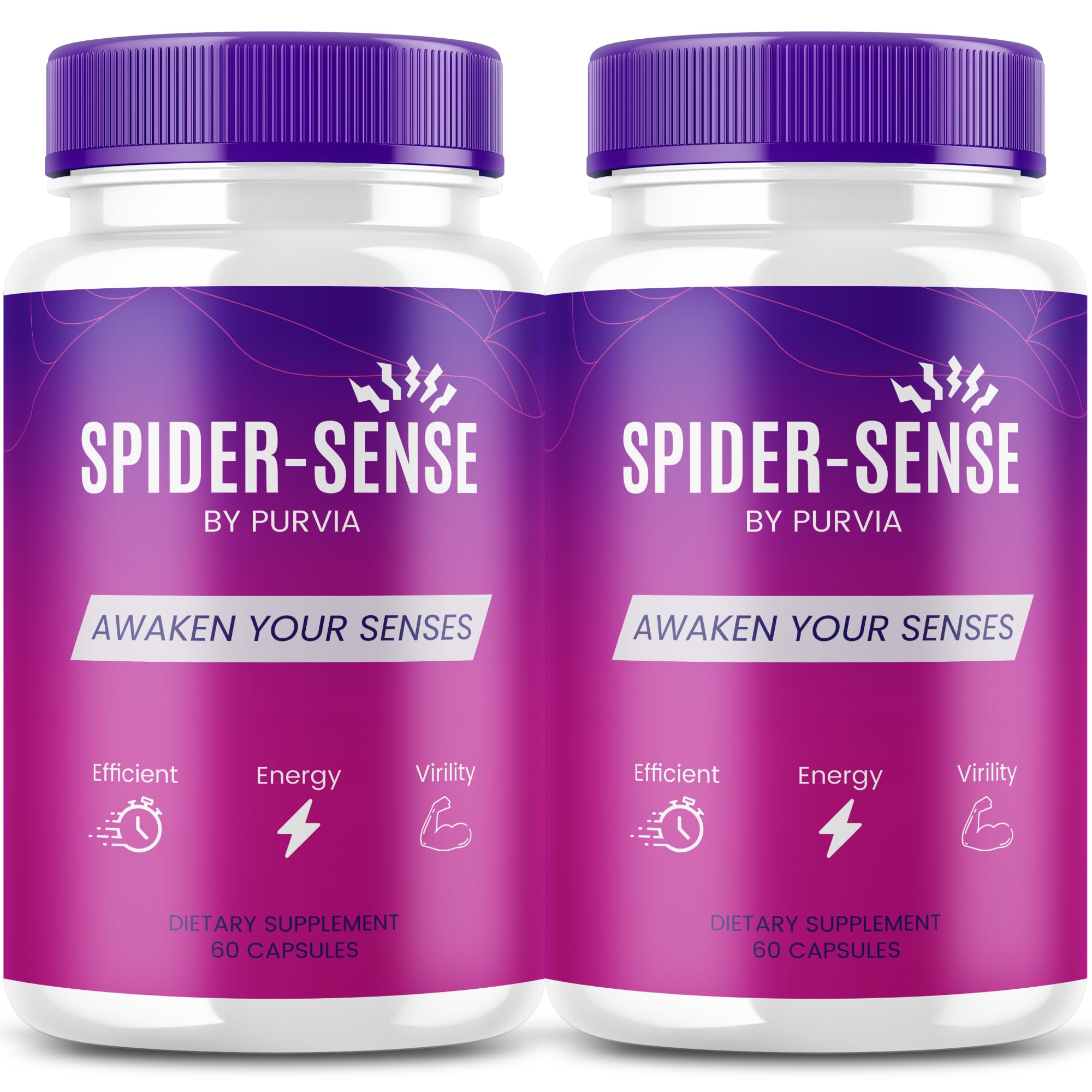 (2 Pack) Spider Sense Pills - SpiderSense Pills Supplement, Spider-Sense Advanced Strength Formula, SpiderSense Overall Health Support, Spider Sense