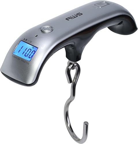 American Weigh Balanzas AMW-LS-110 Balanza digital para equipaje, 110 por 0,2 lb
