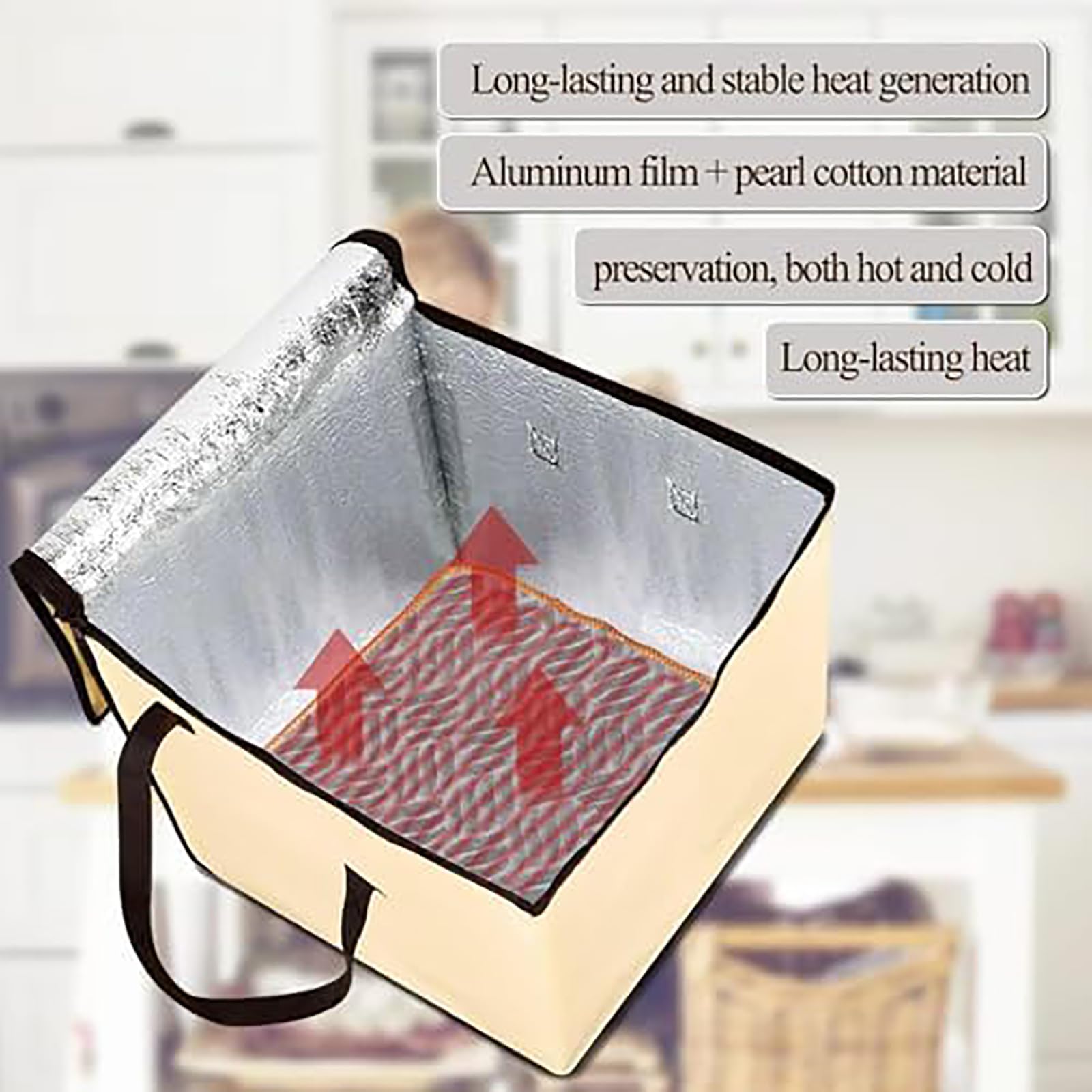 Kit per la lievitazione del pane, per la lievitazione dell'impasto del pane e della pizza, con controllo della temperatura e accessori per la lievitazione per la preparazione di pane, yogurt e natto
