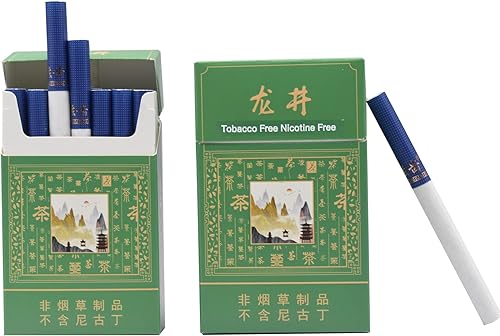 Horkadu Cigarrillos de hierbas, sin tabaco, sin nicotina, 2 paquetes, 40 ahumados