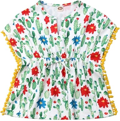 Amazon.com: Little Girls Linen Cactus