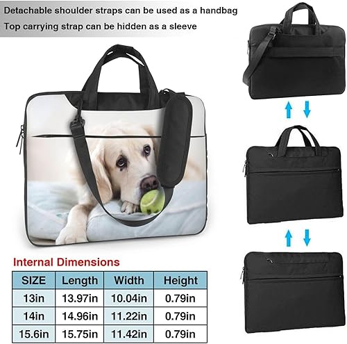 Miniatura 2 de Custom Laptop Shoulder Bag Personalized Briefcase Add Photo Text Laptop Sleeve Customized Computer Bag for Men Women Business