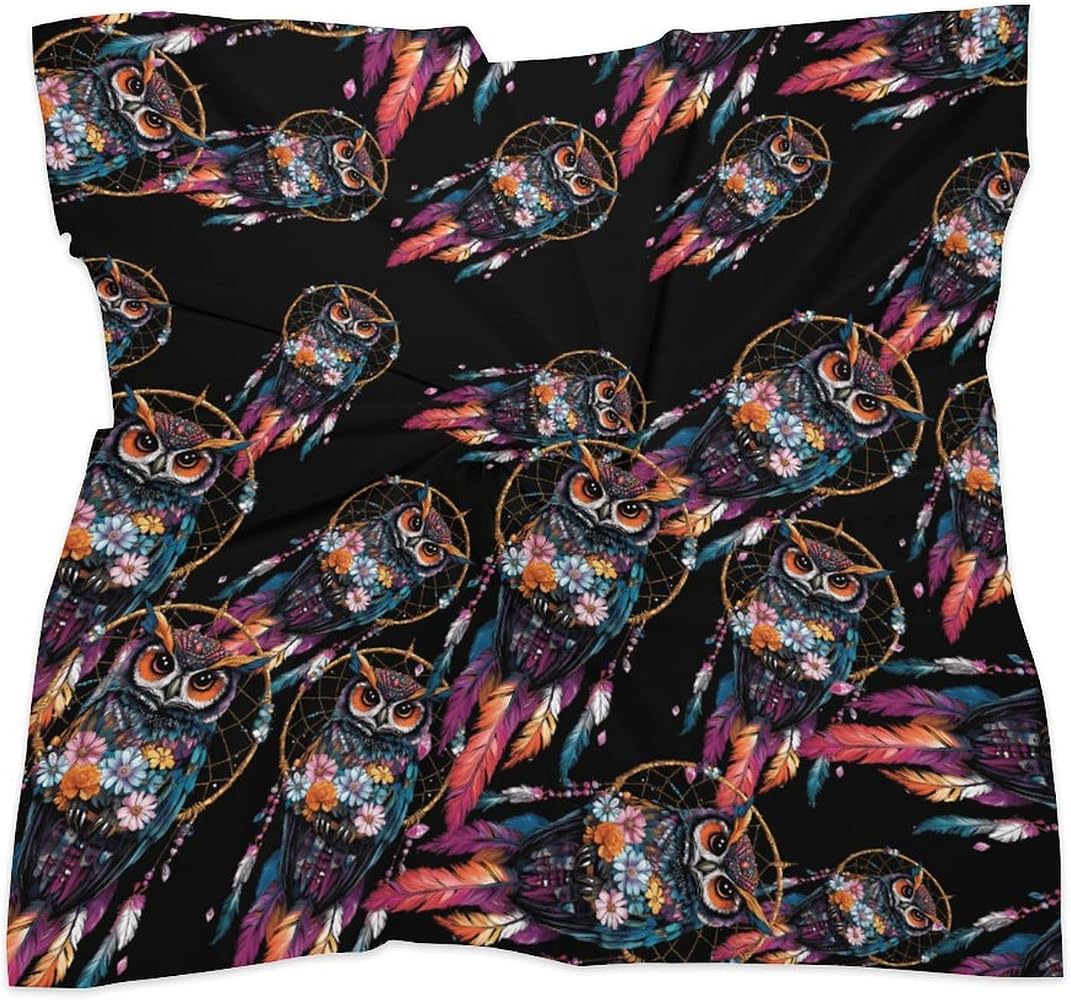 Foulard da donna a forma di con motivo a acchiappasogni