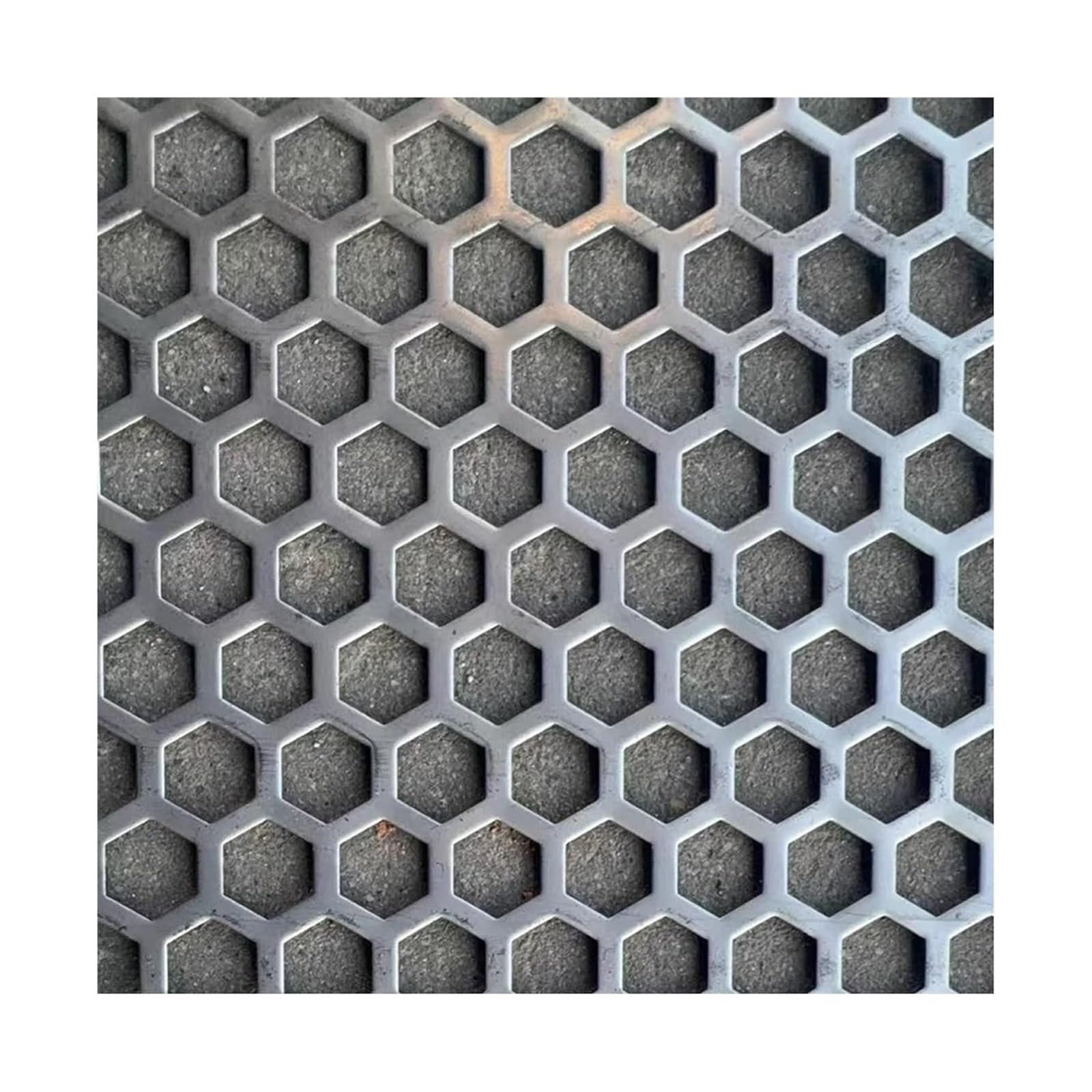 PULaif Perforated Sheet, 304 Stainless Steel Perforated Sheet With 6mm And 8mm Holes, 1.3mm Thick, Multiple Sizes(6mm Mesh,20x20cm/7.8X7.8in)