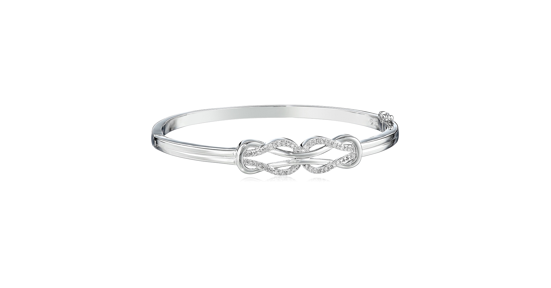 み*よ様 ICE BANGLE 101 Lab-Created Gemstone Rainbow Bangle Bracelet Sterling Silver
