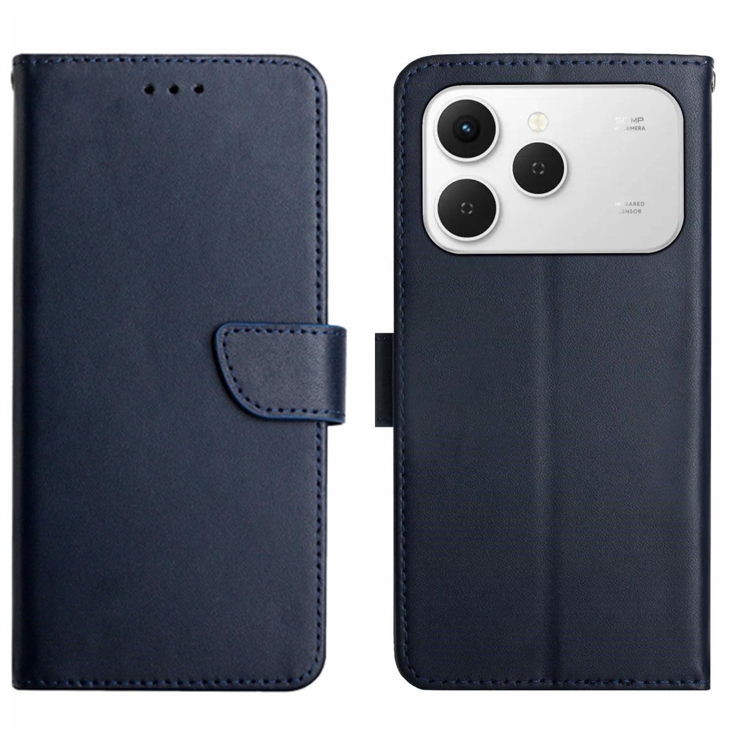 Étui Tecno Spark 40 4G antichoc pour éviter les rayures d'écran bleu - 8