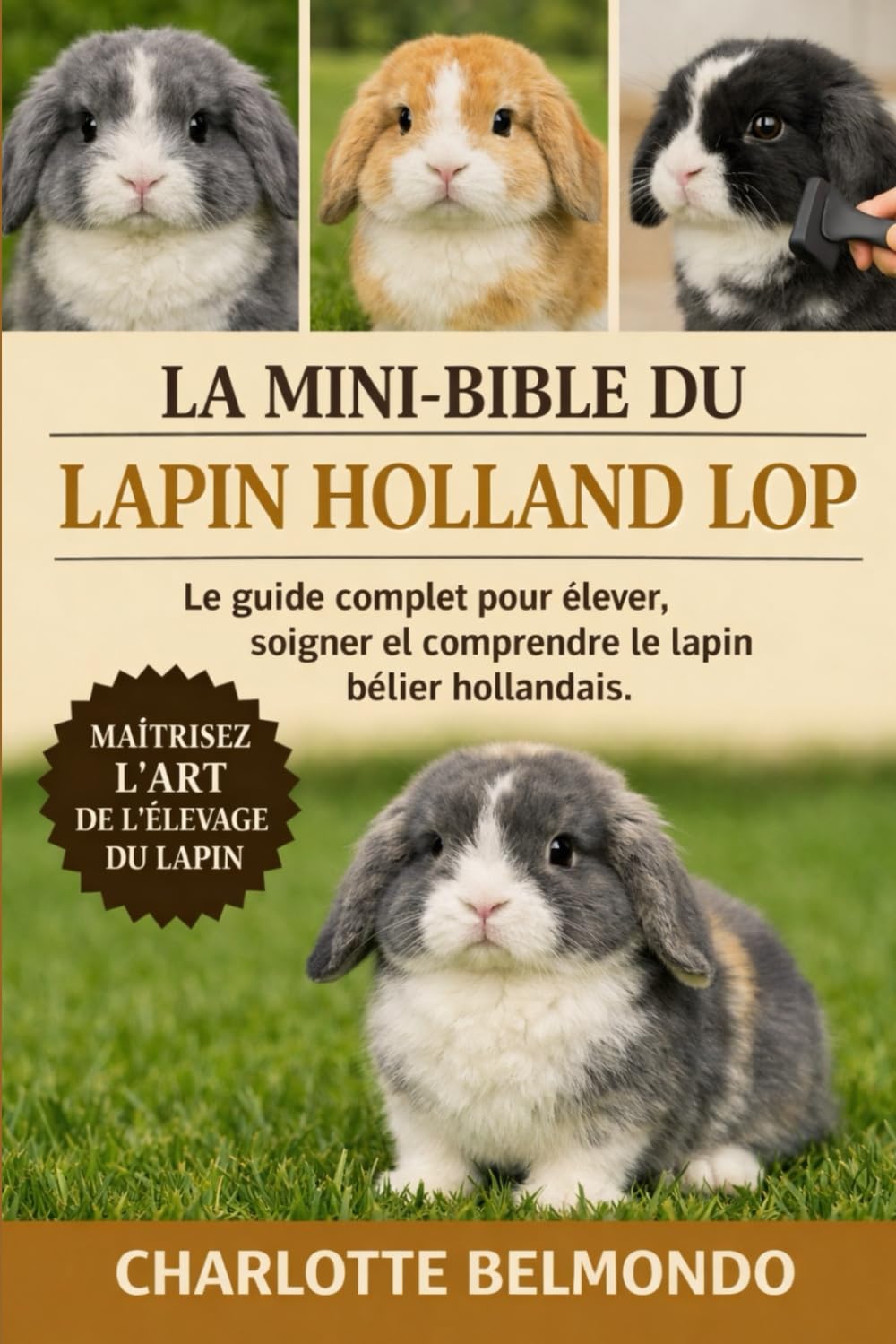 LA MINI-BIBLE DU LAPIN HOLLAND LOP: Le guide complet pour élever, soigner et comprendre le lapin bélier hollandais.
