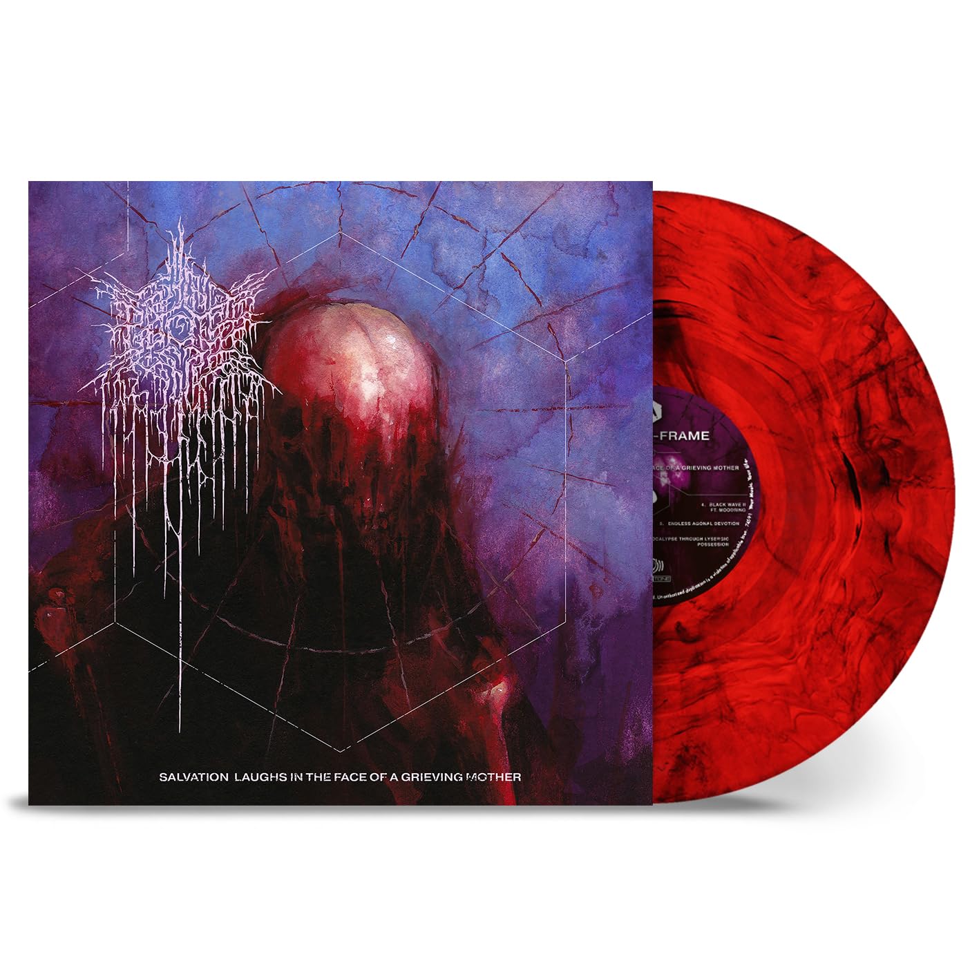 SALVATION LAUGHS IN THE FACE OF A GRIEVING MOTHER (Red Black Marbled Vinyl) [VINYL]