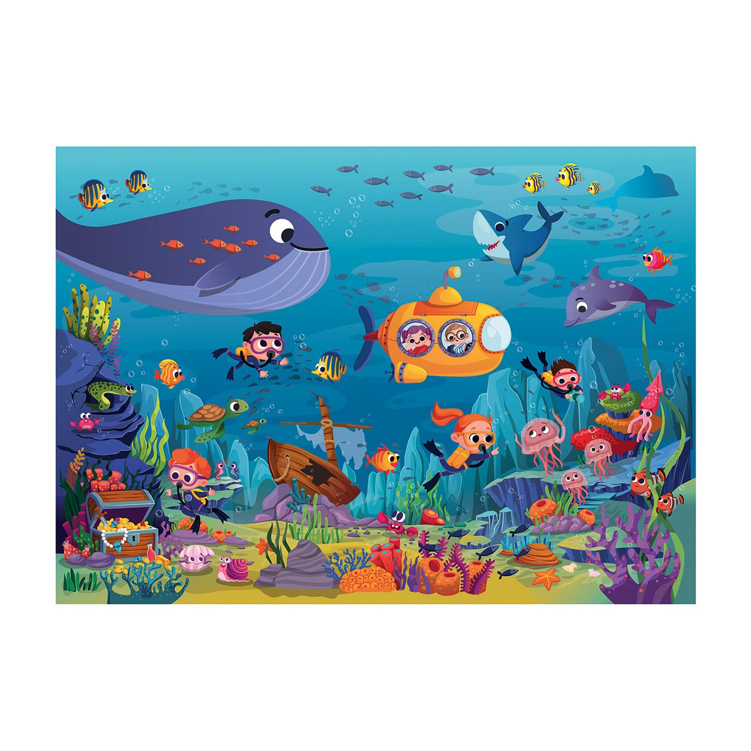 Sentosphere XSE-7602 Calypto Underwater Life 36 Piece Puzzle - Image 3