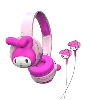 Amazon.com: Hello Kitty 2-in-1 Wireless Bluetooth Headphones