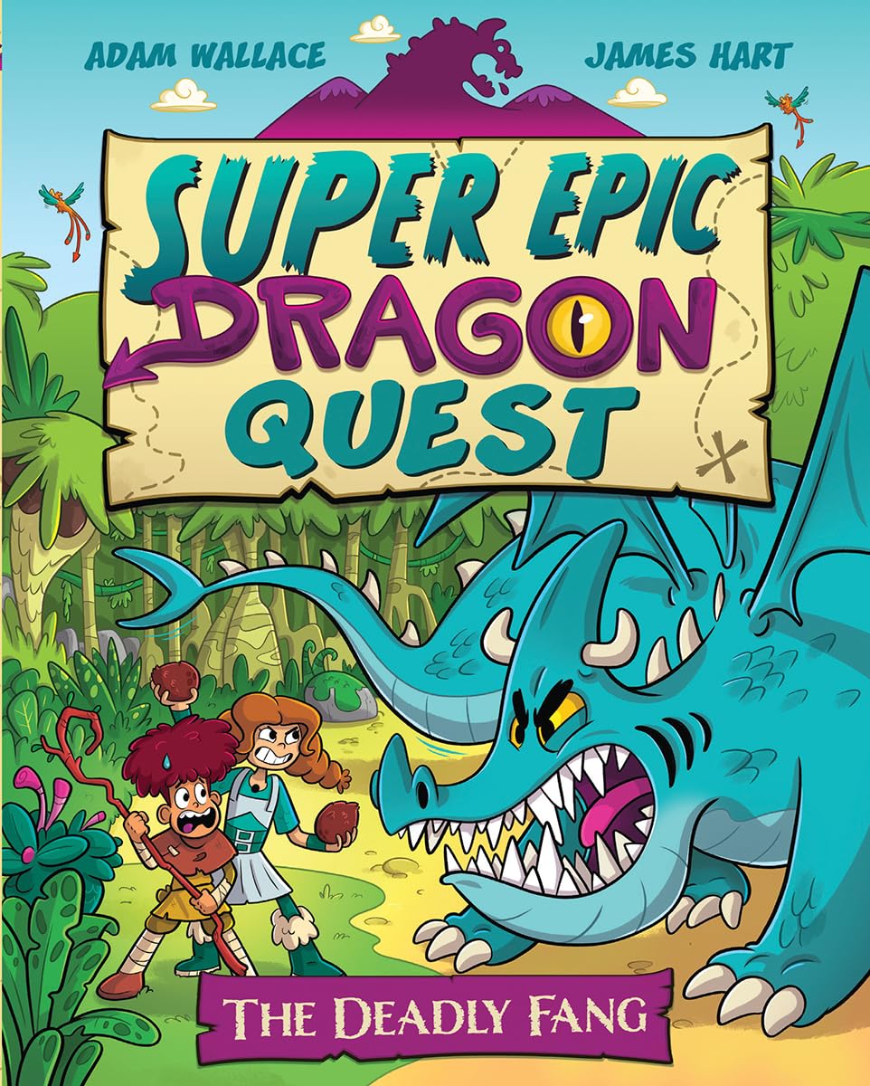 The Deadly Fang: Super Epic Dragon Quest #1 : Wallace, Adam, Hart