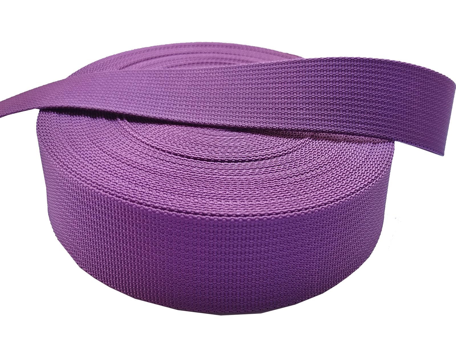 MONIDOOR 1 Inch Nylon Webbing 6 Yards 20 Yards 22 Yards 24 Yards Durable Flat Nylon Strap for Backpack Cargo Strap Pet Leash or Collar Craft