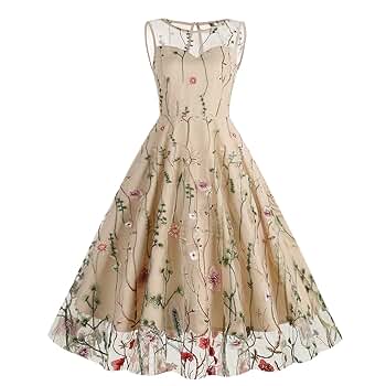 Fuuu ♡♡♡ 　Tie Front Embroidery Dress Oversized Tie-Belt Dress - White/burgundy floral - Ladies