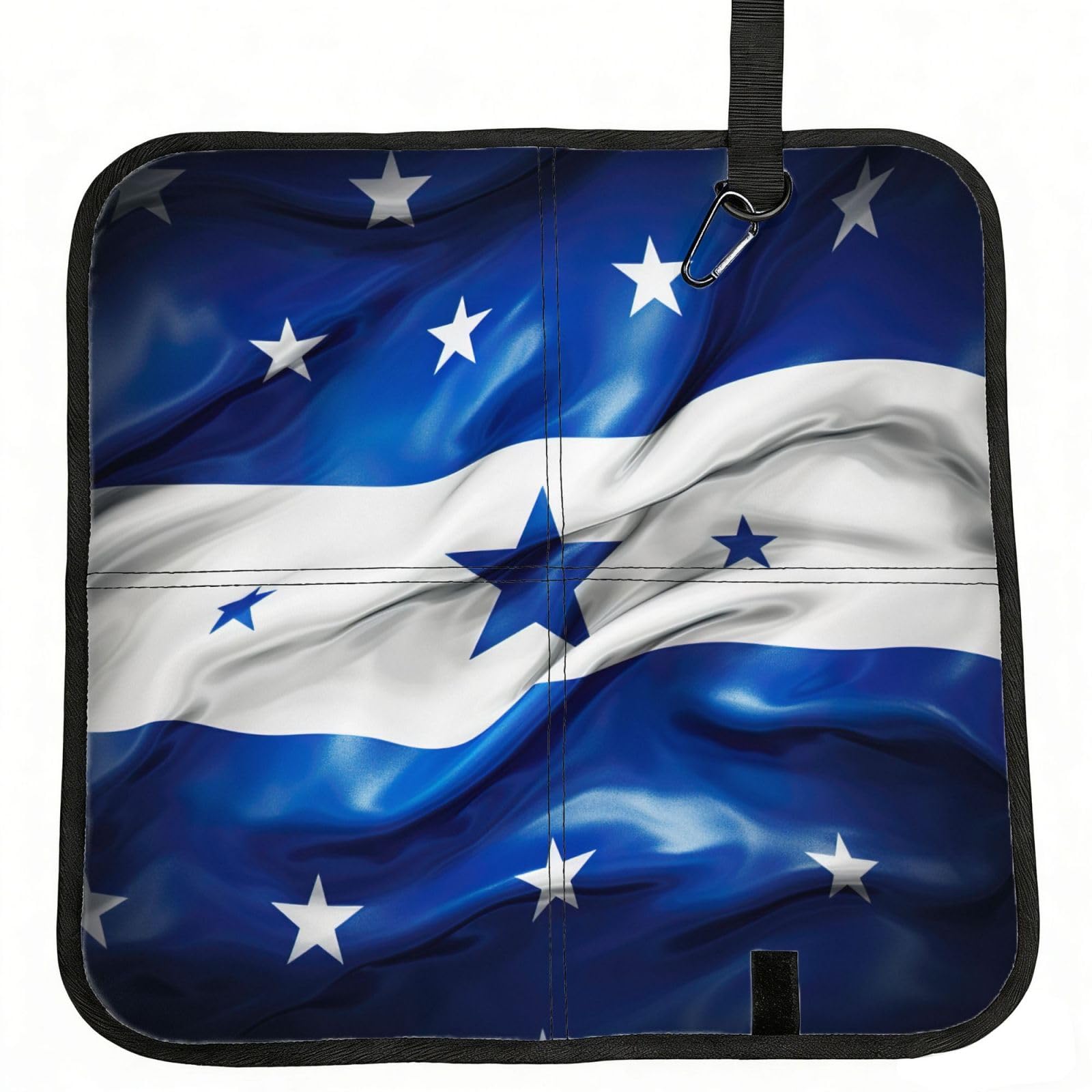 PPHGUT Honduras Flag Print Foldable Seat Cushion Waterproof Portable Chair Pad Travel Outdoor Picnic Camping