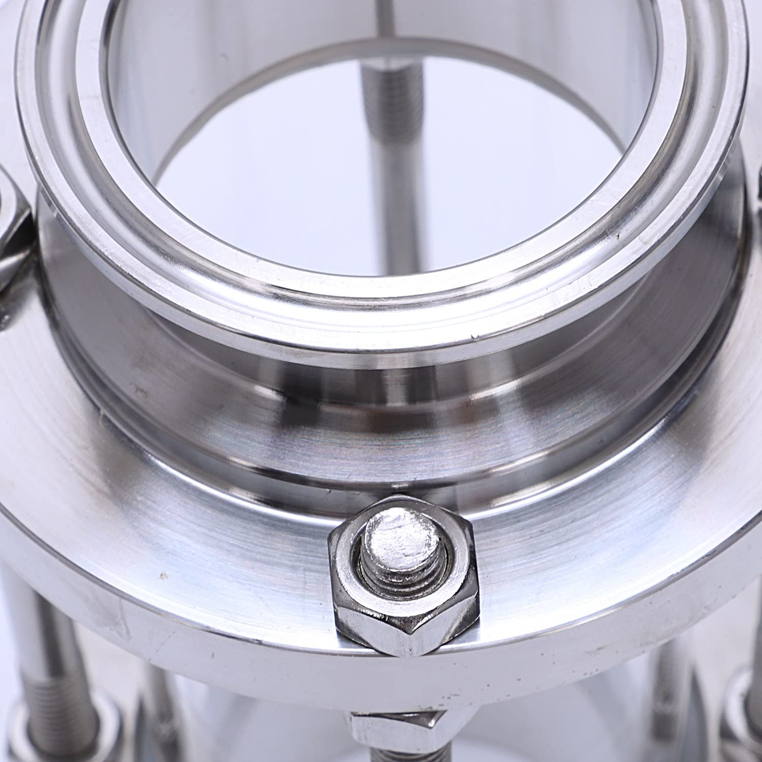 Wziernik z końcówką zaciskową, prosty wziernik sanitarny SUS316 2-calowy typ zacisku (rura OD 51 mm)