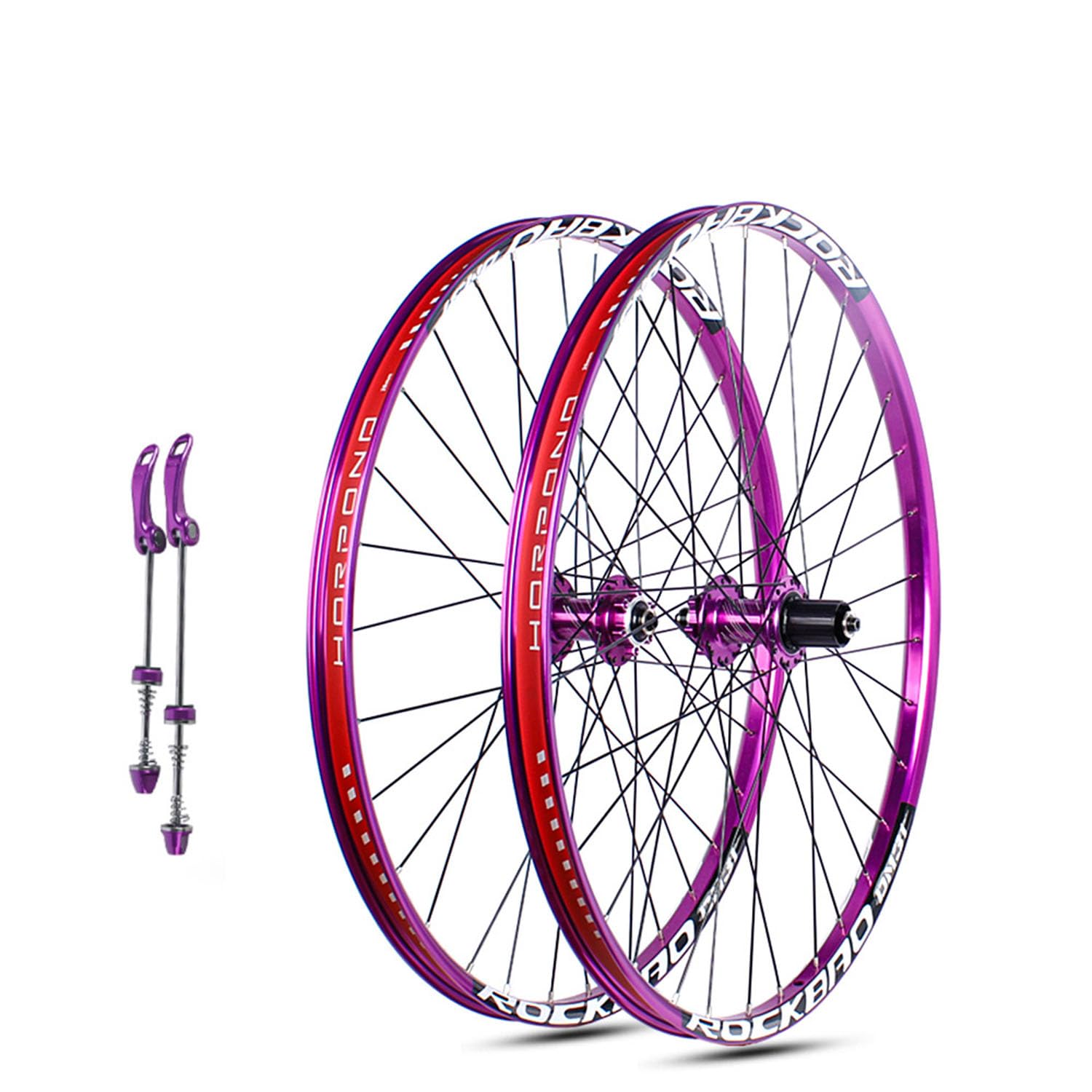 Amazon | 24/26/27.5/29インチ自転車ホイールセット ディスクブレーキ