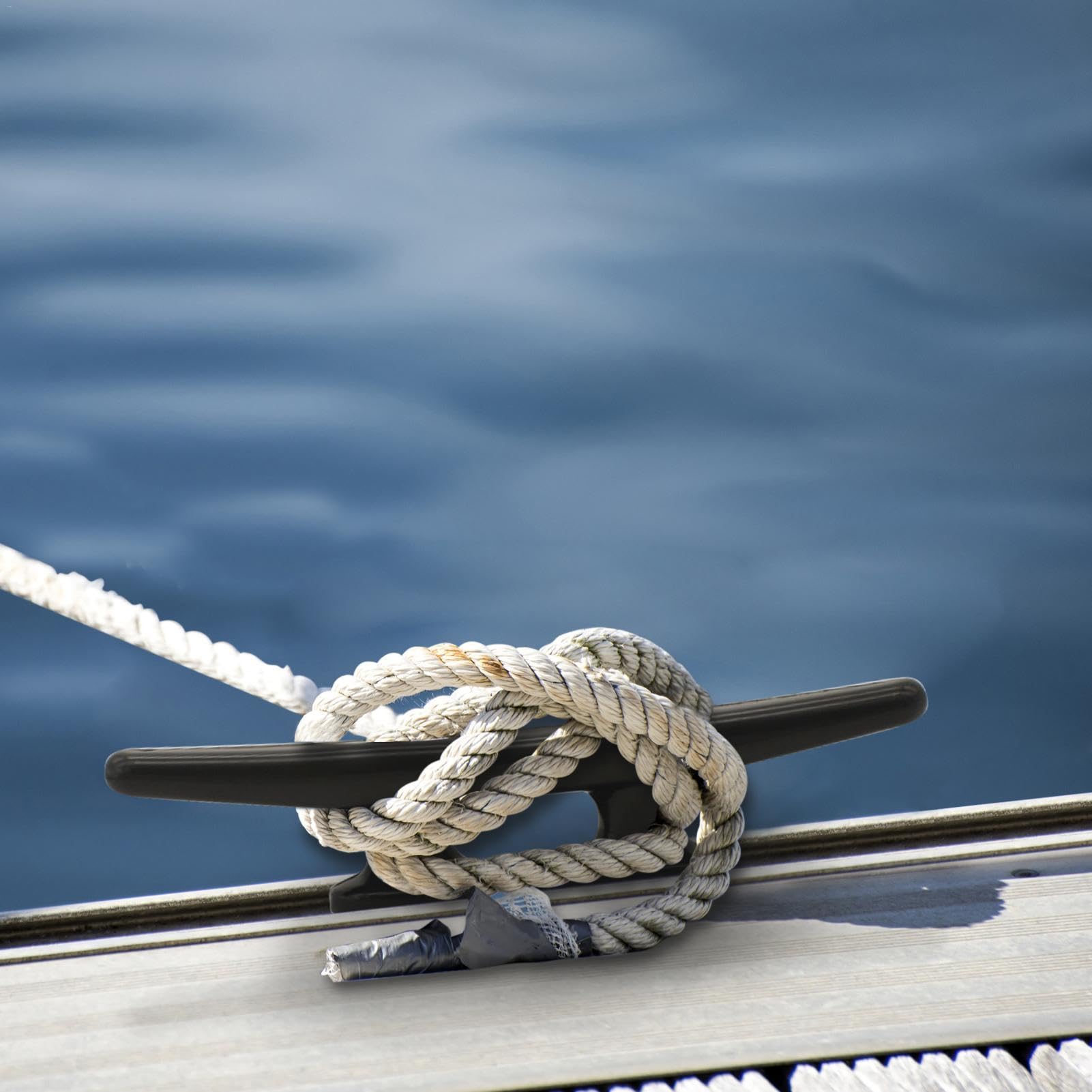 Taco de Nailon para Barco – Taco de Muelle para Atar – Taco de Muelle para Barco, Taco de Muelle de Anclaje, Clip de Cuerda Antideslizante de 4 Pulgadas para Muelle de Barco, Gancho para Abrigo