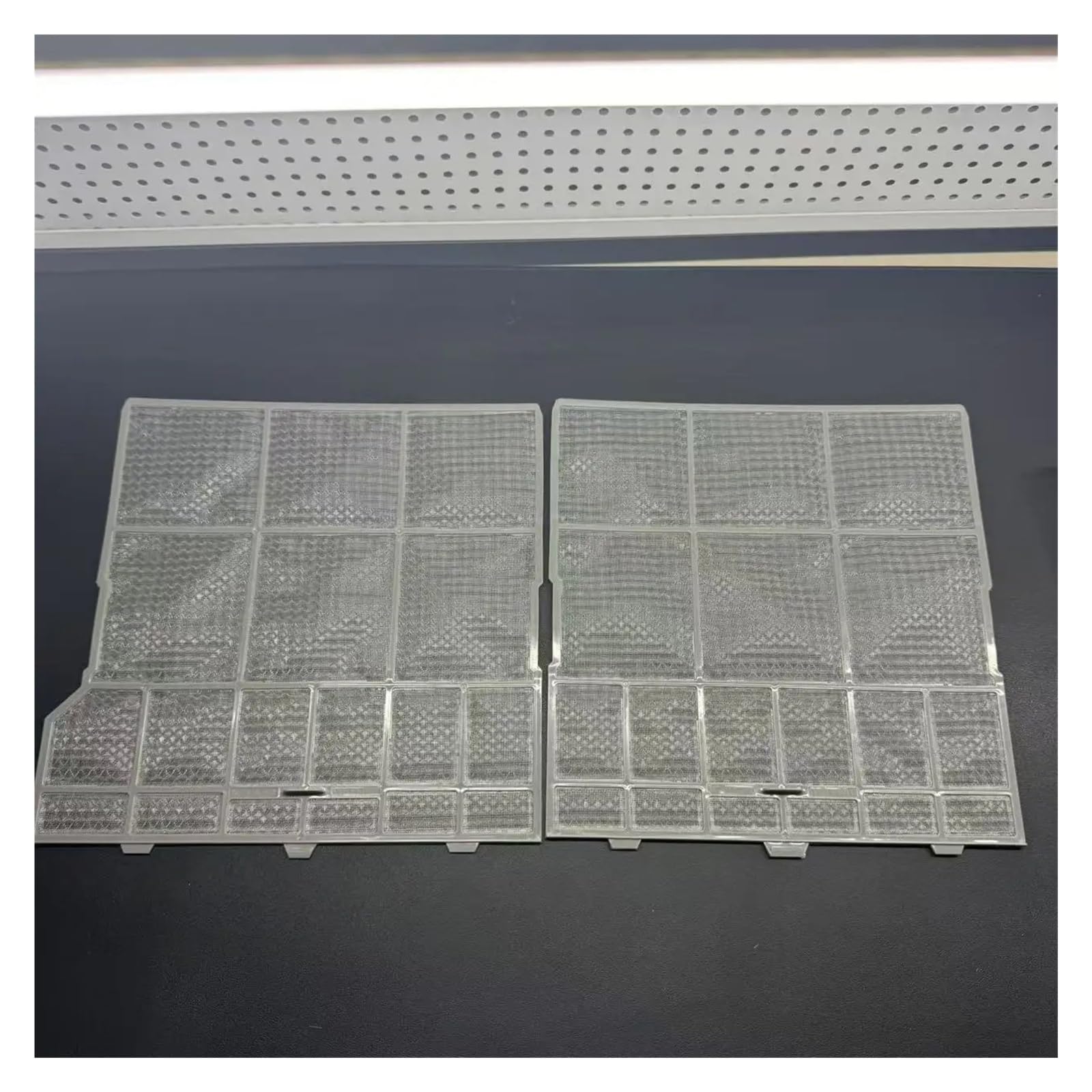 2 Pezzi/set Filtro Del Condizionatore D'aria Dimensioni Dello Schermo Antipolvere Dell'aria Condizionata: SINISTRA 32X30,5 Cm + DESTRA 30X30,5 Cm, Compatibile Con Hitachi
