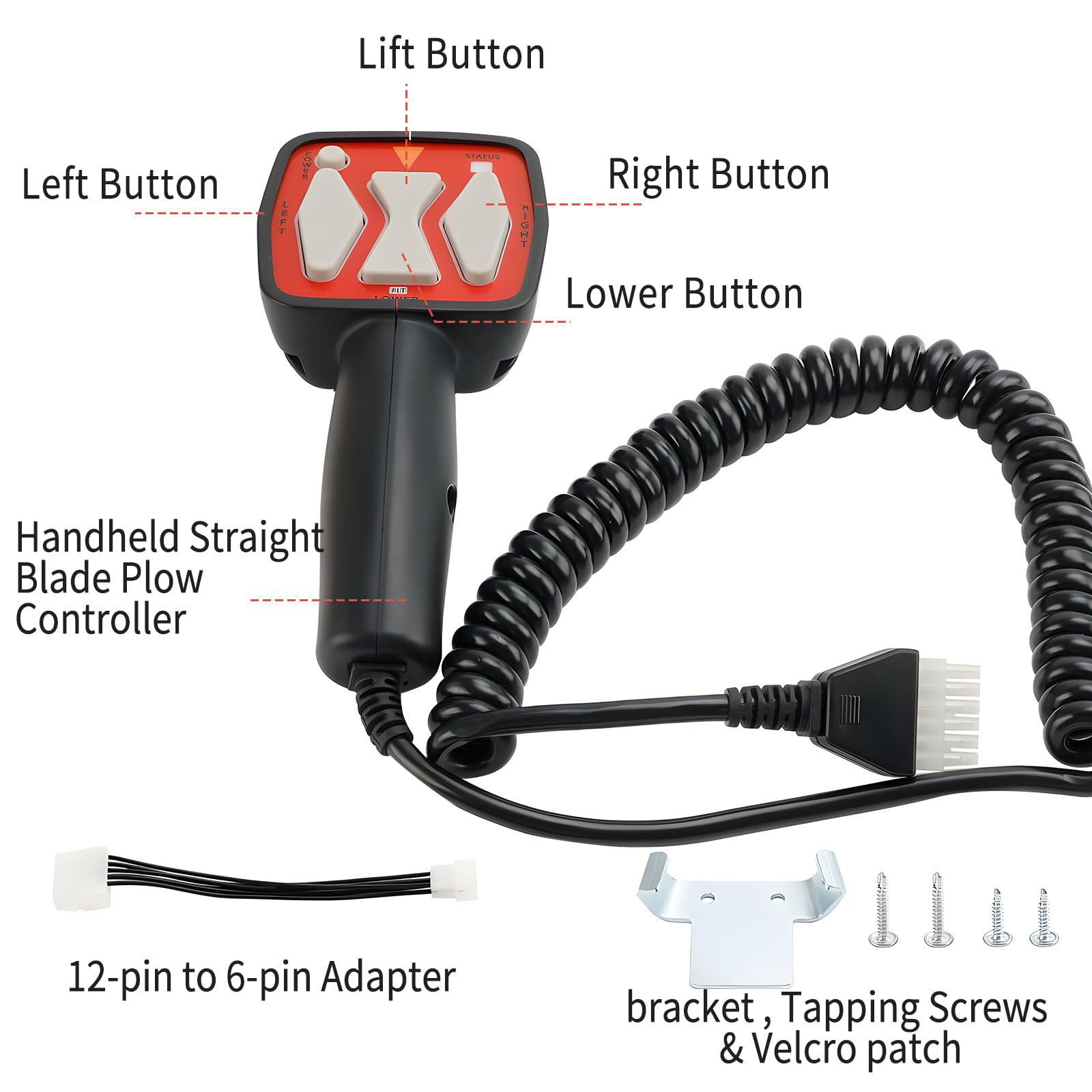 Western Plow Parts Snowplow Handheld Controller Fits For Western 56462 56369 6 Fisher Plow - Foto 11